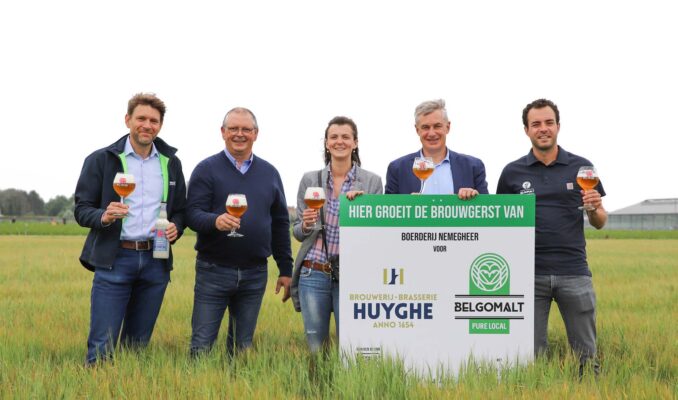 Brewery L.Huyghe is the first major brewer to commit to Pure Local malt